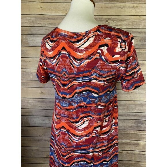 Lularoe XXS Carly Dress Hi Lo Stretchy Knit - Picture 6 of 9